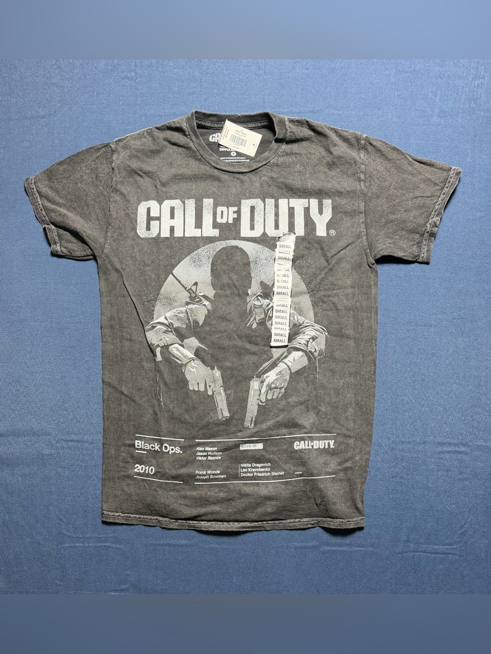 100% Cotton Size S NWT Call Of Duty Black Ops Graphic T-Shirt